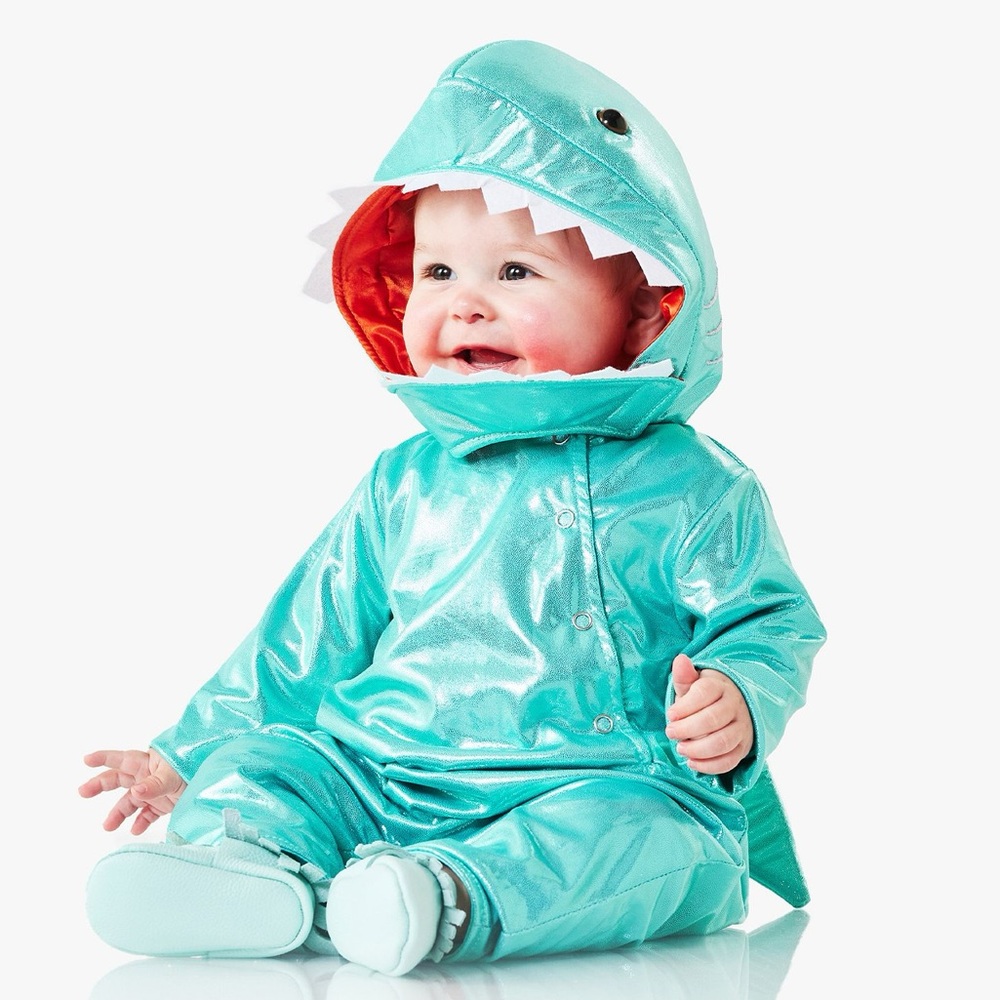 Pottery Barn Baby Metallic Shark Costume